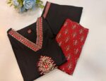 Women's Unstitched Salwar Suit Set