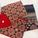 Maroon Printed Salwar Suit Set