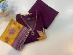 Wine Purple Designer Salwar Suit